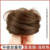 Coque de Cabelo Real para Mulheres, Realçador de Volume Capilar, Coque Fofo, Penteado de Coque Natural, Venda por Atacado de Fábrica