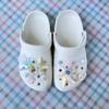 Série Brisa Marítima de Verão Estrela do Mar Flor Fivela de Sapato Flor de Sapato Removível DIY Conserto Gabinete Amor Concha Combinação de Sapatos