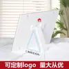 Marco de Fotos Acrílico Huawei 8 pulgadas Soporte de Exhibición de Cristal con Patrón 3D para Fotos Grupales de Empresa, Venta al por Mayor