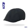 Boina Japonesa Retrô Plana Masculina Artística Versátil Beret Sensação de Alto Padrão Chapéu de Pintor Chapéu de Sol com Proteção Solar Feminino