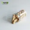 Frasco de almacenamiento para botella de PET de 270 ml botella de plástico botella de plástico grado alimenticio frasco para empaque de dulces fruta seca botella transparente