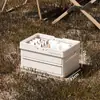 Caja de almacenamiento plegable para exteriores, organizador de ropa para el hogar, caja de almacenamiento para maletero de coche, caja de plástico portátil para acampar