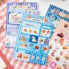 Bolsa de Papel Adhesiva Serie Té de la Tarde Serie Marcadores Deliciosos Comida Coreana Postre Manual de Decoración Collage