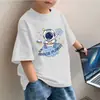 Novedad 2026 Camisetas de Algodón Puro para Niños, Ropa de Verano de Moda para Niños Mayores, Camisetas de Manga Corta Frescas y Elegantes para Niños en Verano