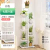 Suporte de Flores Móvel para Sala de Estar Luxo Leve Suporte de Plantas de Alta Qualidade Varanda de Chão Múltiplas Camadas de Ferro Armazenamento Prateleira para Vasos de Flores