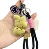 Concha de Agua Oro Puro 999 Estilo Melodía de Fresa Colgante Kt Cadena para Teléfono Llavero Cadena para Bolsos Teléfono Adorno Lindo
