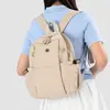 Mochila Leve 2026 Verão Nova Bolsa de Viagem Feminina de Nylon Estilo Preguiçoso Casual Mochila de Viagem Pequena para Mulheres