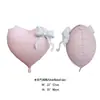 Globos Transfronterizos de 22 pulgadas con Forma de Corazón y Lazo de Amor Decoración para Pedida de Mano Globos Accesorios Populares para Fotos Decoración para Pedida de Mano