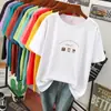 Lojas de Departamento e Shoppings Estão Retirando Estoque Excedente de Grandes Marcas Internacionais com Etiquetas Removidas ~ Camisetas de Verão de Manga Curta Femininas, Tops de Manga Meia-Manga Tamanho Grande para Exportação