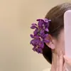 Flores Suaves por la Mañana, Atmósfera Dulce de Primavera, Hermoso Pasador de Flor Rosa, Accesorio para el Cabello Dulce y Elegante para Mujeres