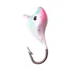 Anzuelo de Pesca con Cabeza de Plomo de 10 Colores con Forma de Delfín Transfronterizo 1.6g Anzuelo de Pesca en Hielo Micro Colorido Señuelo de Pesca Suave Anzuelo de Pesca