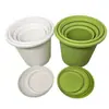 Maceta Gruesa de Control de Raíces para Todas las Estaciones, Estilo Nórdico, Maceta Grande de Plástico de Resina de Galón Simple para Rosas y Plantas Verdes, Venta al por Mayor