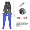 Alicate de Crimpagem Multifuncional Tipo Catraca de 9 polegadas Hs-125J 0.5-6mm2 Alicate de Crimpagem para Terminais Pré-Isolados Prensados a Frio