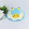 Sombrero de paja de verano para niños con protección solar, sombrero de playa para bebé, sombrero de color olas de Pikachu, ventas directas de fábrica