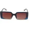 Gafas de sol cuadradas europeas y americanas al por mayor para mujer, para conducir y viajar, que realzan el rostro, Visera solar pequeña con forma cóncava, Gafas de sol con protección solar para hombre
