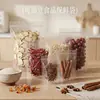 Bolsa transparente autosellante tipo stand-up de grado alimenticio, bolsa de embalaje portátil para granos, especias, té y bocadillos, bolsa de almacenamiento sellada
