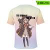 Camiseta Casual de Manga Corta con Estampado de Anime Witch's Dawn 2022 Nuevo Verano Cuello Redondo Deportivo Transfronterizo Al Por Mayor