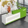 Mostrador de Bar Cajero Tienda Mostrador Supermercado Pequeño Mesa de Bar Comercial Moderna Simple Recepción Escritorio Recepción