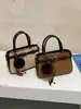 Bolsas Coreanas de Nicho Otoño 2026 Nuevo Bolso Cuadrado Pequeño de Mano Elegante Bolso de Mujer Más Vendido Bolso Cruzado de Hombro Único Francés