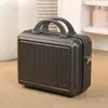 Maleta Retro Mini Estuche de Maquillaje Maleta Pequeña de 14 pulgadas Caja de Regalo Maleta de Cabina de 16 pulgadas Candado de Contraseña de Almacenamiento Estuche de Embarque
