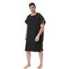 Manto de Banho Adulto Transfronteiriço, Toalha de Praia de Microfibra, Secagem Rápida, Manto com Capuz Absorvente de Água, Saída de Praia para Piscina