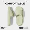 Pantuflas Antideslizantes para el Hogar y el Baño para Hombres 2026 Nuevas Sandalias Cómodas de Goma EVA de Suela Gruesa de Larga Duración para Mujeres