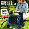 Pistola de Agua a Presión para Lavado de Autos Pistola Pulverizadora Carrete de Manguera Suave Trenzada Potenciador Herramienta para Regar Plantas Lavado de Pisos Limpieza Potente de Patio en Casa
