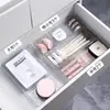 Caja de almacenamiento empotrada tipo cajón, cosméticos de escritorio acrílico transparente, separador, mesa caja de almacenamiento, estante de almacenamiento