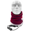 Bufanda caliente de invierno nueva transfronteriza cálida para hombres y mujeres usb directo de fábrica felpa más terciopelo doble color calefacción circunferencia