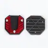 Nuevo Soporte de Pie Ampliado para Vehículos Eléctricos Almohadilla Pedal de Batería de Aleación de Aluminio Marco de Soporte Lateral de Motocicleta Cojín de Asiento Antideslizante Individual