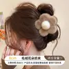 Pin de tiburón de peluche de dibujos animados, un pasador de pelo de tamaño grande y alta gama para crear peinados elaborados, una pinza de pelo de garra para mujer, un delicado accesorio para el cabello