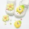 Accesorios Rosas para Zuecos Estilo Girly Kt, Dijes de Dibujos Animados para Zapatos, Accesorios para Sandalias de Capibara, Decoraciones Desmontables para Zapatos