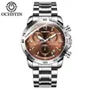 Reloj Multifuncional de Acero Ochstin Reloj de Negocios Luminoso de Moda para Hombre Reloj de Cuarzo Fabricante de Marca Reloj al Por Mayor