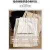 Pantalones Anchos de Algodón Lavado Color Caqui para Mujer, Nuevo Estilo Otoño/Invierno 2025, Petite de Cintura Alta Adelgazantes Holgados Casual Rectos