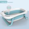 Banheira dobrável para bebê personalizada Banheira para recém-nascido Banheira de imersão para bebês Uso doméstico Banheira infantil grande e espessa
