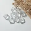 Colgante de León de Vidrio de 12 mm Cuentas Espaciadoras de Agujero Recto Materiales para Pulsera Collar Hecho a Mano DIY