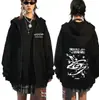 Sudadera con Cremallera de Hip-Hop de la Banda Coreana Ateez, Cárdigan de Moda Transfronteriza, Sudadera Deportiva con Cremallera, Moda Tendencia