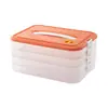 Caja Especial para Empanadas, Caja Congeladora Multicapa para Congelar Empanadas en el Refrigerador, Caja Rápida para Congelar Empanadas, Caja de Conservación de Grado Alimenticio