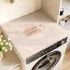 Funda simple de tierra de diatomeas para lavadora de tambor, funda a prueba de polvo, funda absorbente de agua y resistente al sol para refrigerador, base a prueba de polvo para mesita de noche