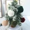 Nuevos Colgantes de Adornos de Bola de Navidad Europeos y Americanos de Amazon Transfronterizos para Fiestas Navideñas Adornos Puros Hechos a Mano de Punto para Decoración de Árbol de Navidad