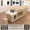 Cama de Champú para Tratamiento Capilar, Cama de Masaje Dedicada para Barbería y Salón de Belleza con Circulación de Agua a Temperatura Constante y Vaporización, Exportación Transfronteriza