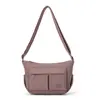 Bolso bandolera casual versátil de tela Oxford para mujer, diseño multicapa con múltiples bolsillos, ligero y duradero, adecuado para viajar, para madres de mediana edad