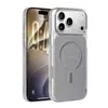 Adequado para capa transparente magnética de cobertura total para iPhone 18 Pro Max, capa protetora de tecido tecnológico dois em um Apple 17 16