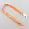 Porta-Crachá com Cordão em Estoque com Fivela Plástica Integrada para Exposições, Cordão para Pescoço de Estudante, Cordão para Crachá de Trabalho Atacado