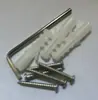 Manguera de Tornillo de Expansión para Corvina Amarilla Pequeña, Tapón de Goma de Nylon, Manguera de Expansión de Plástico Variada y Tornillos Correspondientes en Empaque