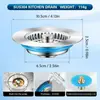 Núcleo de Fregadero de Acero Inoxidable Lavabo para Lavar Verduras de Cocina Tubería de Desagüe Accesorios Tubería de Desagüe de Fregadero de Lavavajillas Desagüe Anti-olor Salida de Agua