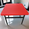 Mesa Plegable Portátil para Exteriores para Puestos de Mercado, Puestos de Mercado Nocturno, Uso en Casa, Mesa Rectangular para Comedor, Mesa de Entrenamiento, Mesa Larga, Mesa para Barbacoa