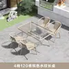 Mesa y Sillas para Patio Exteriores con Sombrilla, Sombrilla Central de Ocio para Exteriores, Set de Sombrilla para Sol para Terraza, Villa, Balcón