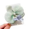 Presilha de Cabelo Flor Artificial Super Feérica, Presilha Versátil para Franja Lateral, Pente de Cabelo Exquisito de Alto Padrão, Nova Presilha de Acessório de Beira-Mar