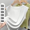 Camisola Interior de Mujer 2025 Nueva Primavera de Mujer Camiseta Chaleco de Cuello Redondo Elegante Ajustada Base Top